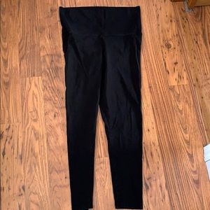 Three pair of large fold over leggings VS PINK